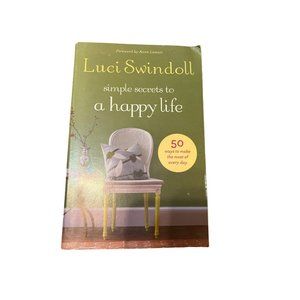 Luci Swindoll simple secrets to a happy life paperback book